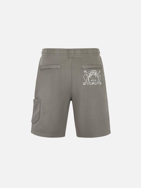 Godhead Print Relax Fit Sweat Shorts