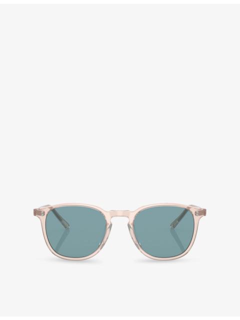OV5491SU 1993 Finley Round-Frame Acetate Sunglasses