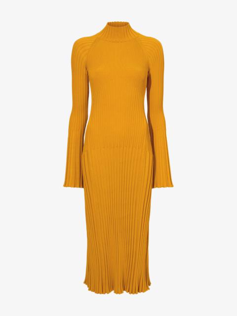 Carmen Dress in Midweight Viscose Rib