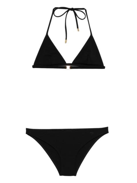 triangle halterneck bikini