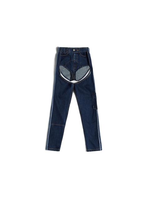 adidas Ivy Park Denim Chaps Dark Denim