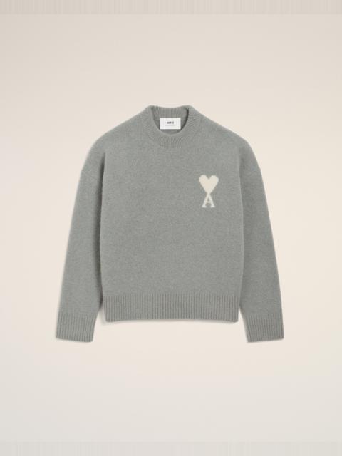 GREY ALPACA AMI DE COEUR CREWNECK SWEATER