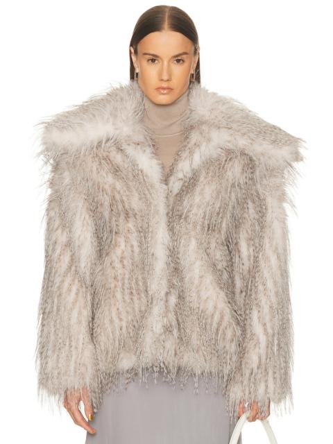 Dagmar Short Faux Fur Coat