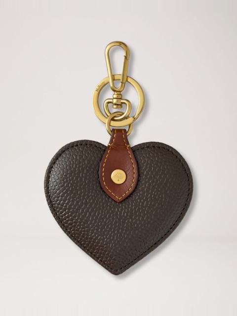 Heart Keyring Scotchgrain