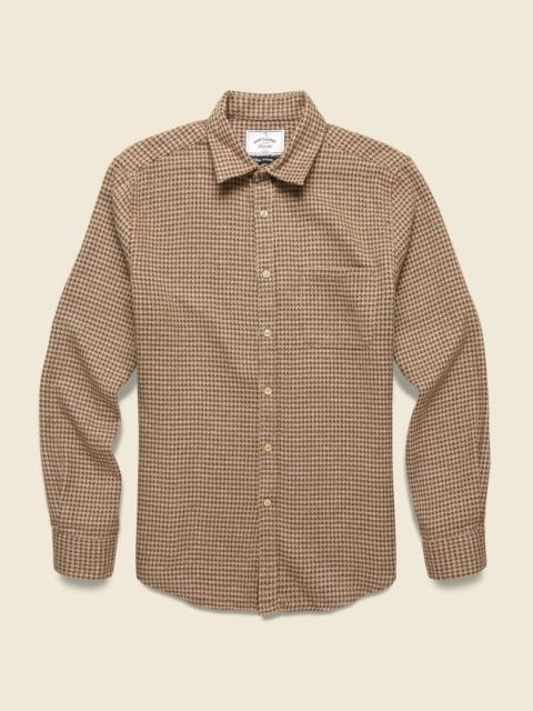 Pied Poule Shirt - Brown