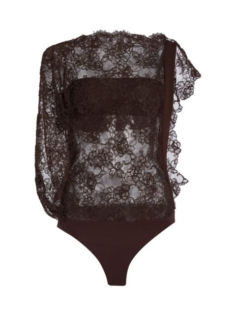 Mahara Floating Lace Bodysuit black