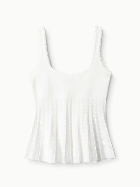 STAUD ELLEN TOP IVORY