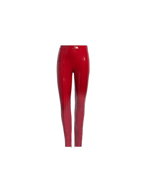 adidas Ivy Park Faux Latex Straight-Leg Pants Red