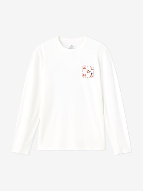 Hawaii Layout UPF Long Sleeve Standard Fit Tee