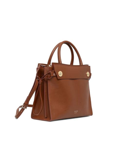 Bianca leather tote bag