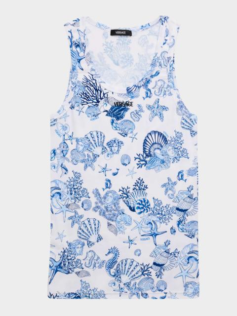 Men's La Vacanza Cotton Rib Tank Top