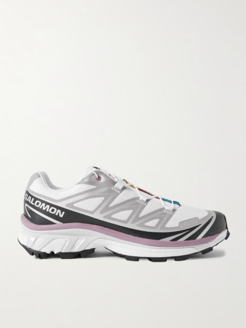 Xt-6 Rubber-trimmed Mesh Sneakers