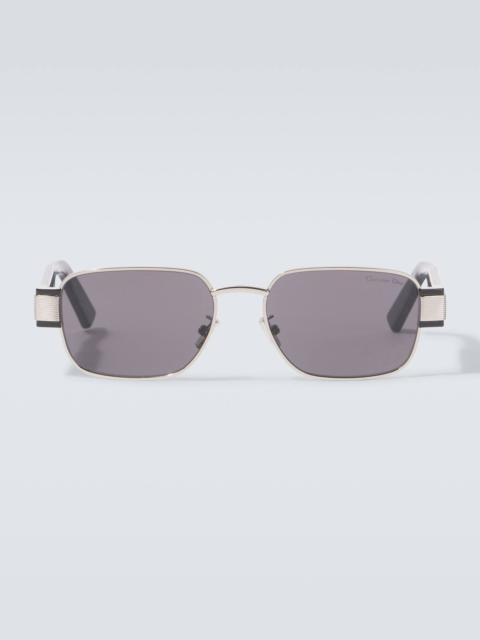 Christian Dior Label rectangular sunglasses
