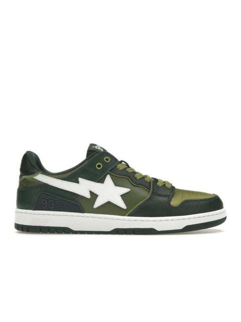 A Bathing Ape Bape SK8 Sta Green White