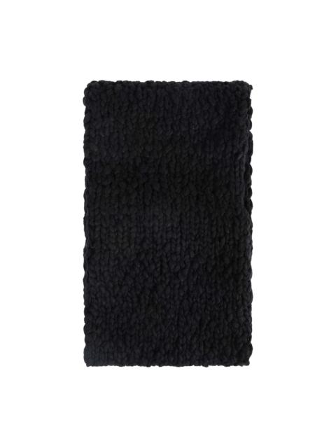 hand-woven knit snood