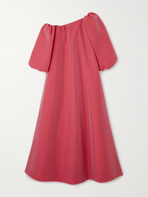Nathalie Off-the-shoulder Taffeta Gown