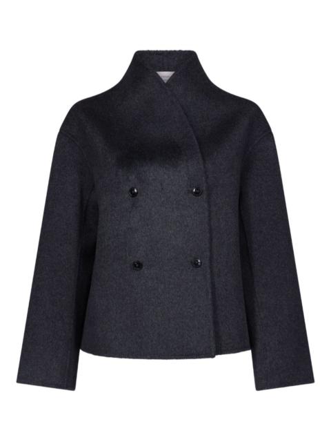 Meyer double-breasted wool-blend jacket