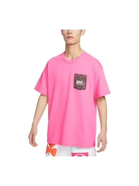 Nike Just Do It Chest Pocket T-Shirt 'Pink' FJ7681-684