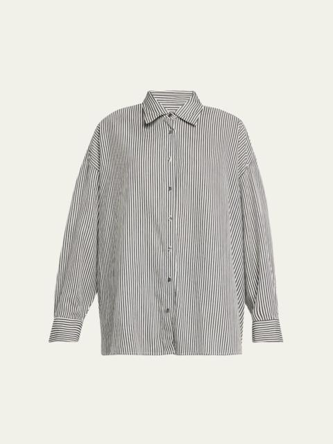 Roux Stripe Button-Front Shirt