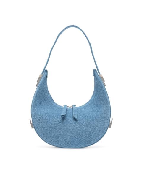 Toni Mini denim shoulder bag