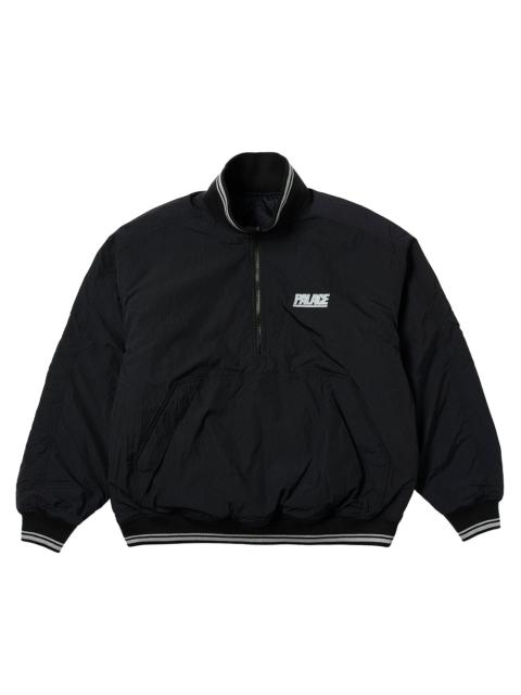 REVERSIBLE QUILTED SPORTS BOMBER BLACK
