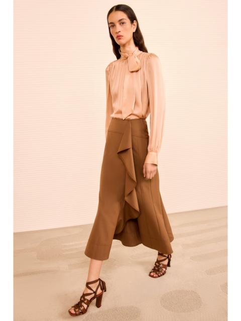 Ammonite Cascading Ruffle Skirt