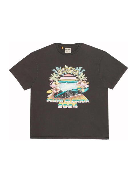 Gallery Dept. x Miami International Autodrone "Miami Grand Prix" Auction Tee Vintage Black