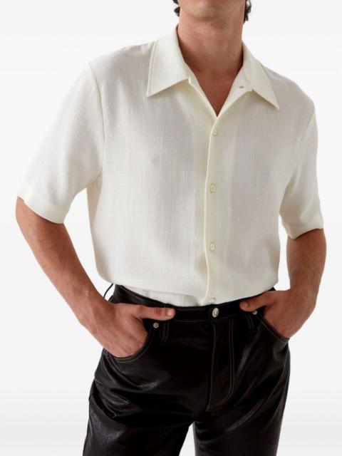 Mael textured short-sleeve shirt