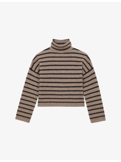 Wynn Striped Wool-Blend Jumper