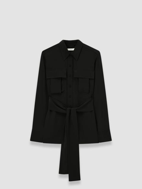 Yas Crepe de Soie Silk Shirt