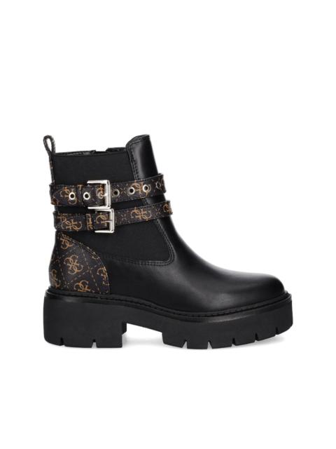 Buckle Strap Boots