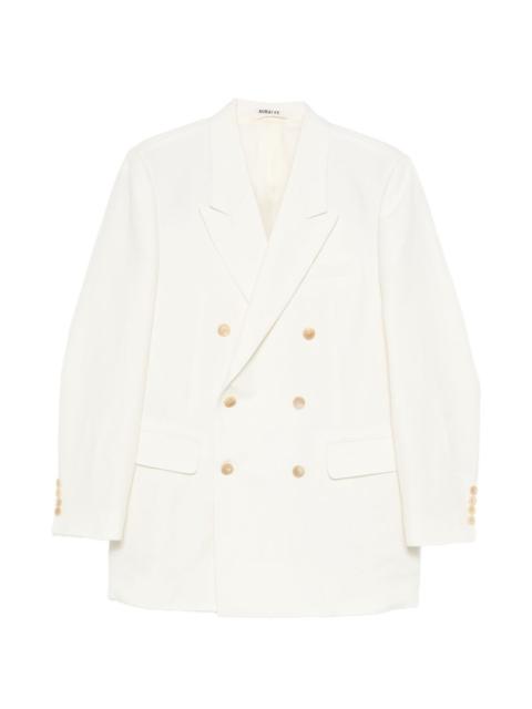 double-breasted blazer