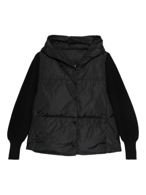 hooded puffer jacket