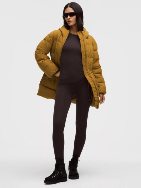 Cinch-Waist 600-Down-Fill Puffer