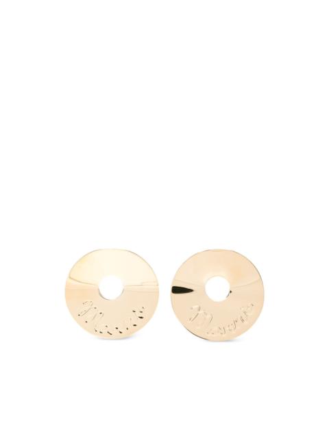 cutout stud earrings