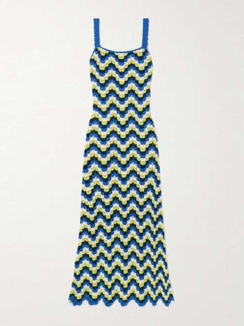 Marea Crocheted Cotton Maxi Dress
