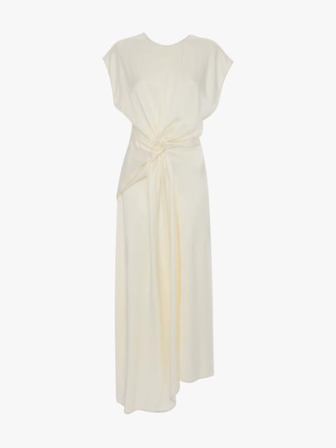 Aria Midi Dress In Ivory