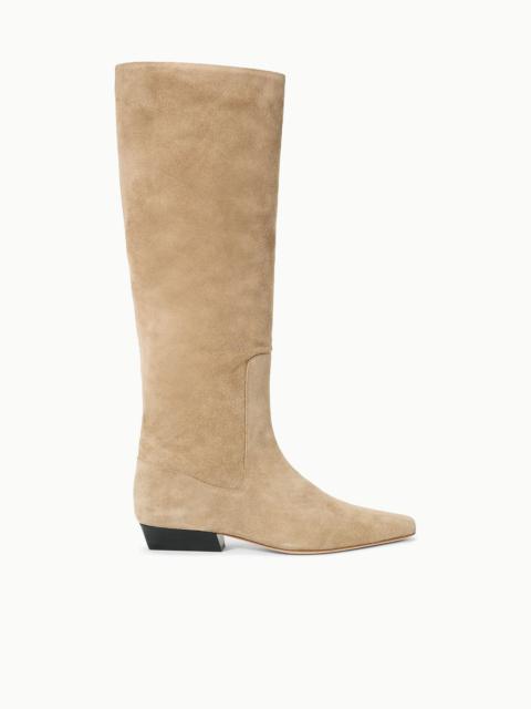 STAUD WALLY FLAT BOOT DUNE