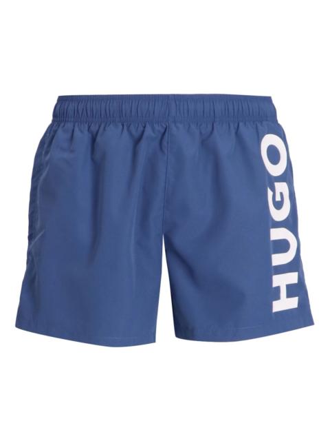 logo-print swim shorts