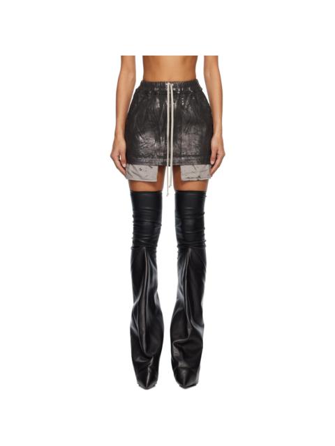 Black Concordians Fog Miniskirt