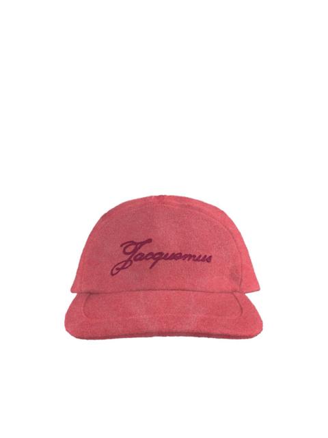 La Casquette logo-embroidery baseball cap