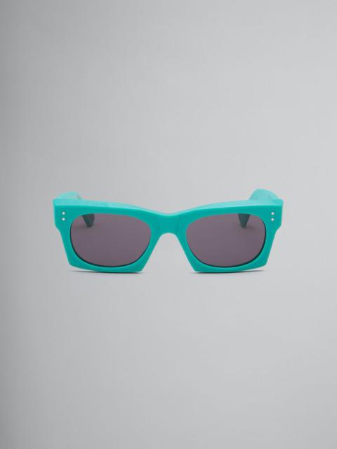 GREEN EDKU SUNGLASSES