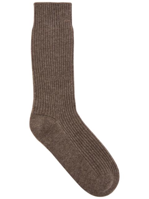 Lisa Yang Zera Ribbed Cashmere Socks