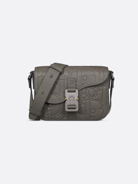Small Saddle Messenger Bag with Flap