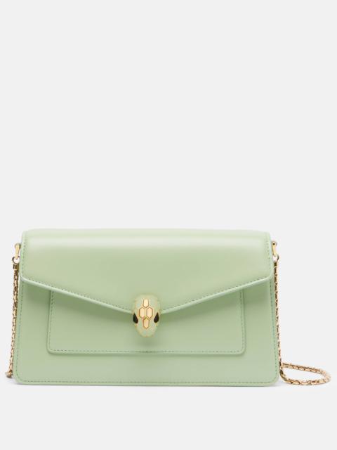 Serpenti Forever Small leather crossbody bag