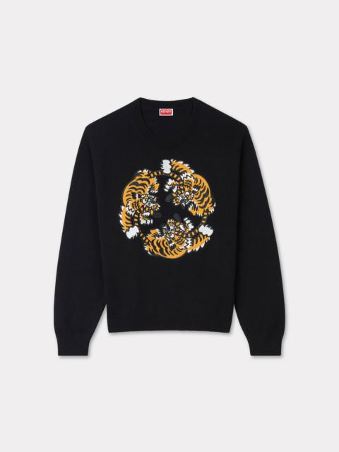 'KENZO VERDY MARKET' genderless embroidered jumper in wool and cotton