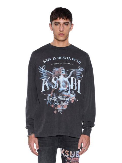 SPIRIT EKCESS LS TEE ACID BLACK