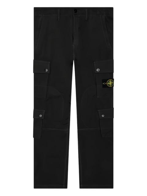 detachable Compass-badge zip trousers