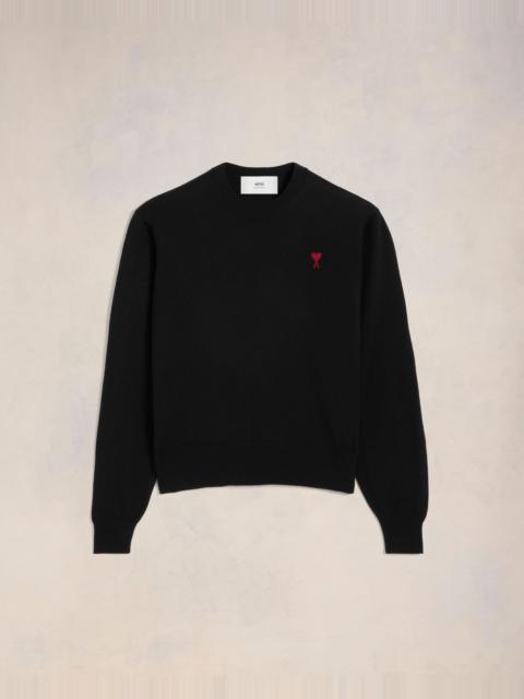 RED AMI DE COEUR CREW NECK SWEATER