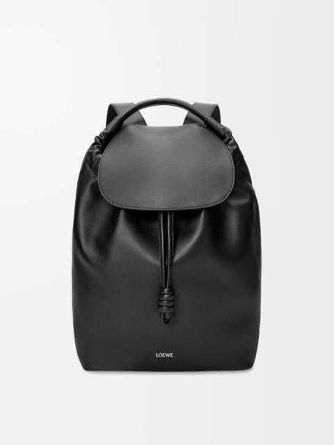 Flamenco backpack in shiny supple calfskin
